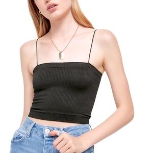 Crop Top Urban Outfitters Thin Strap Tank Urban Outfitters Tops